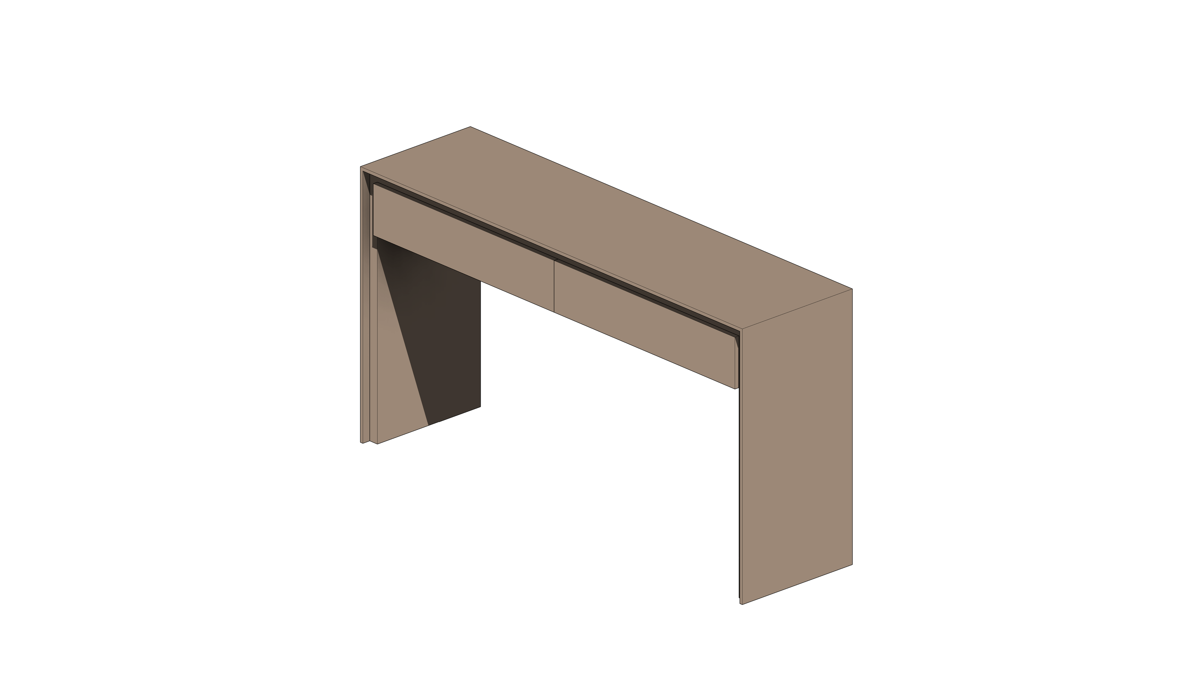 Aparador com Duas Gavetas