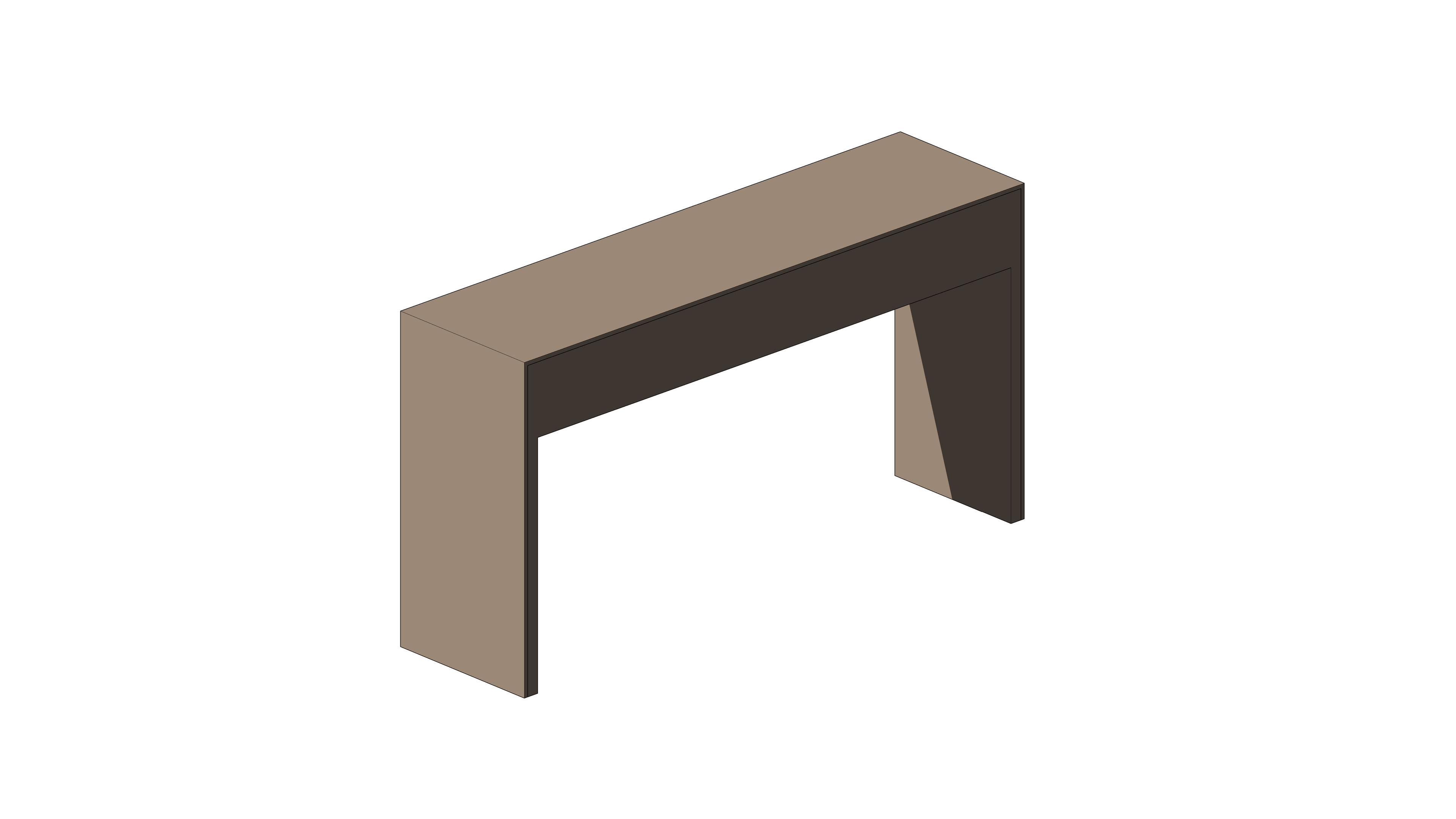 Aparador com Duas Gavetas