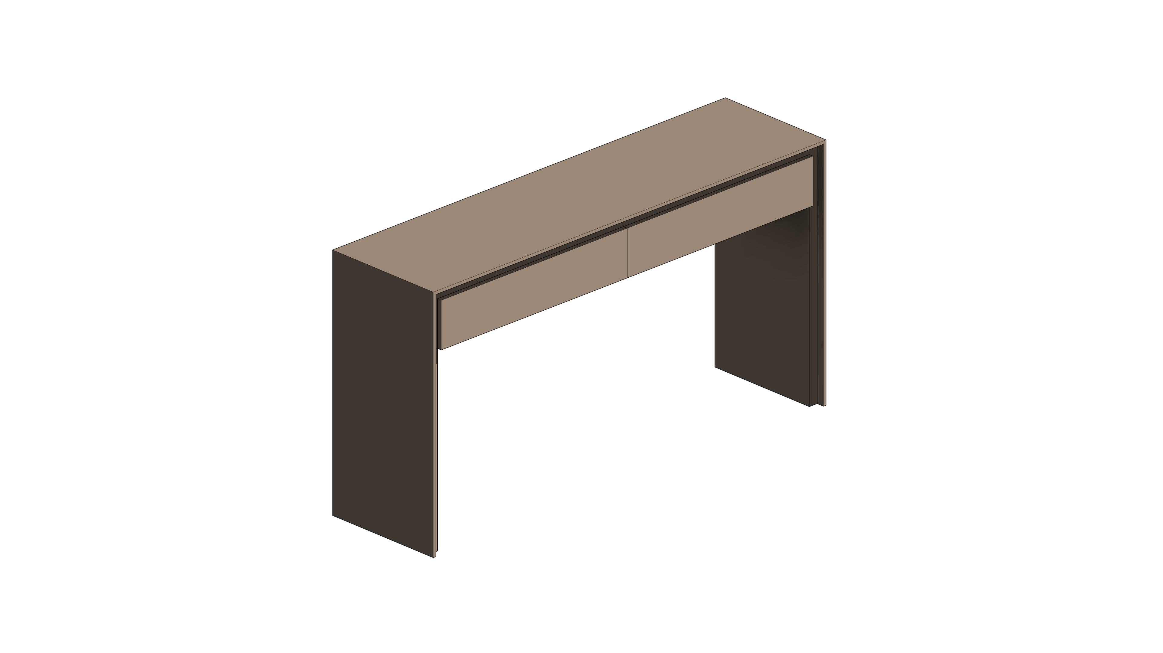 Aparador com Duas Gavetas