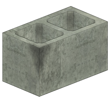 Bloco 19x19x34 - Blocos de Concreto Estrutural