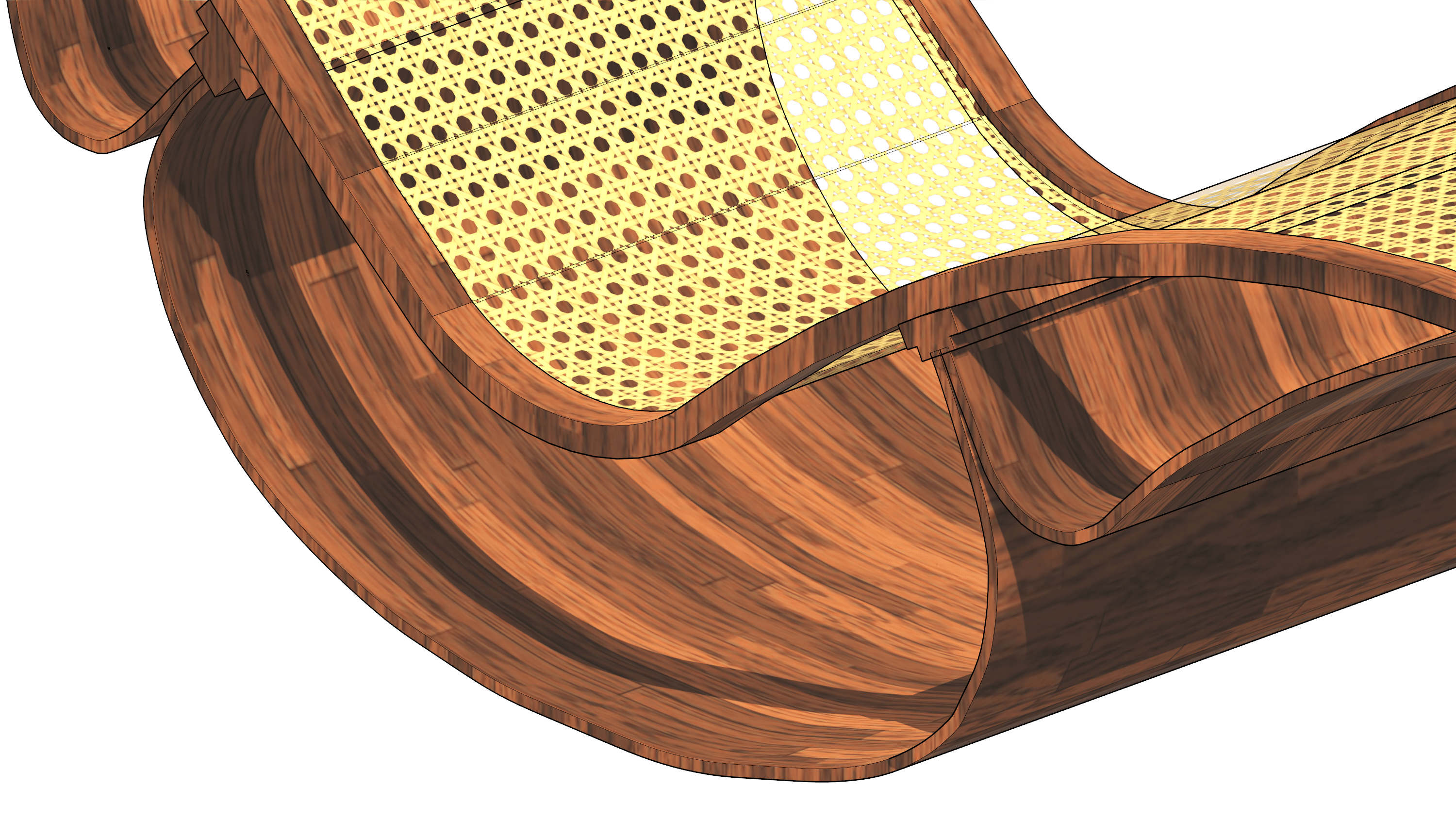 Cadeira de Balanço Rio - Por: Oscar Niemeyer e Anna Maria Niemeyer