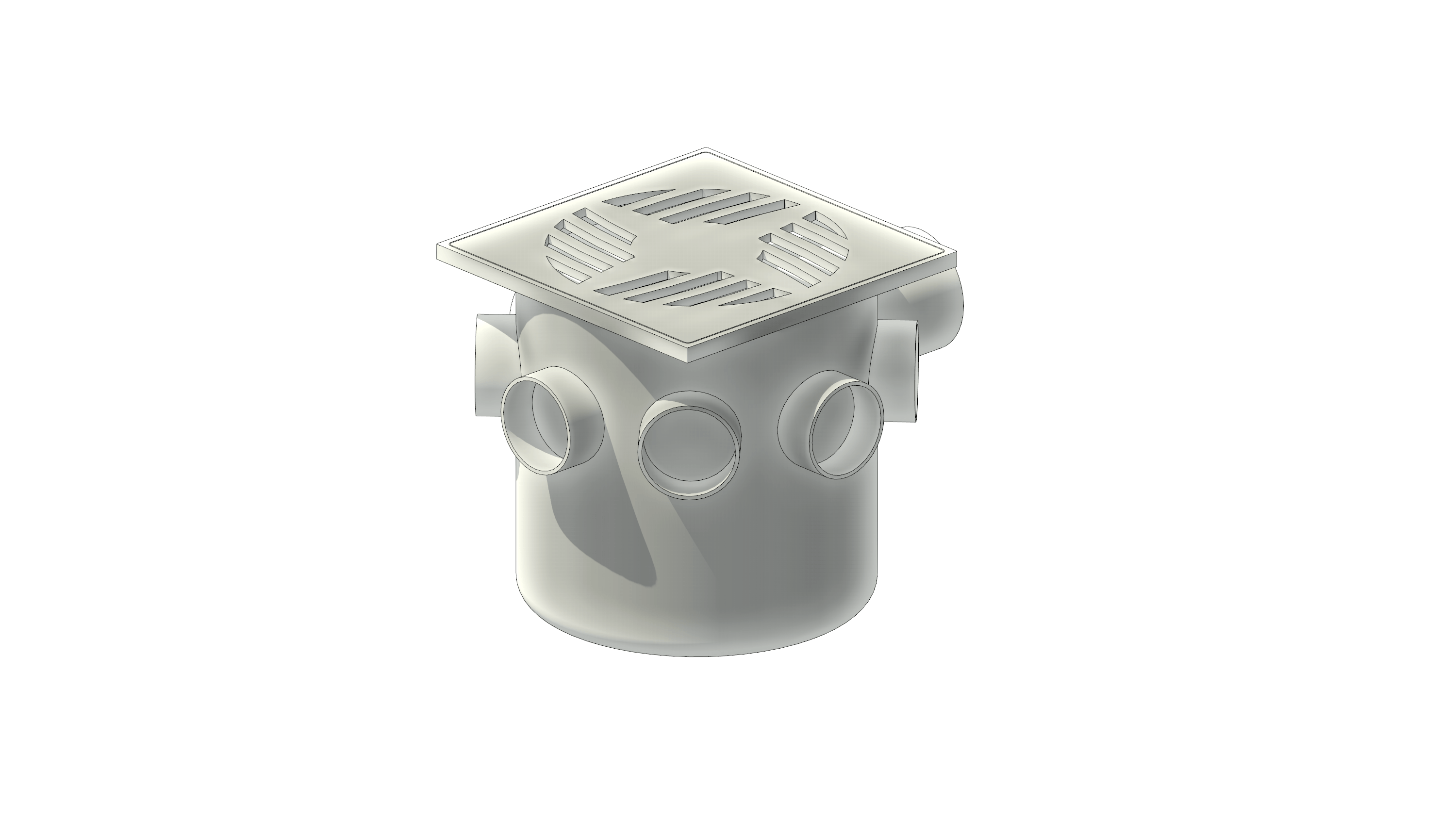 Caixa Sifonada - 15x15 cm