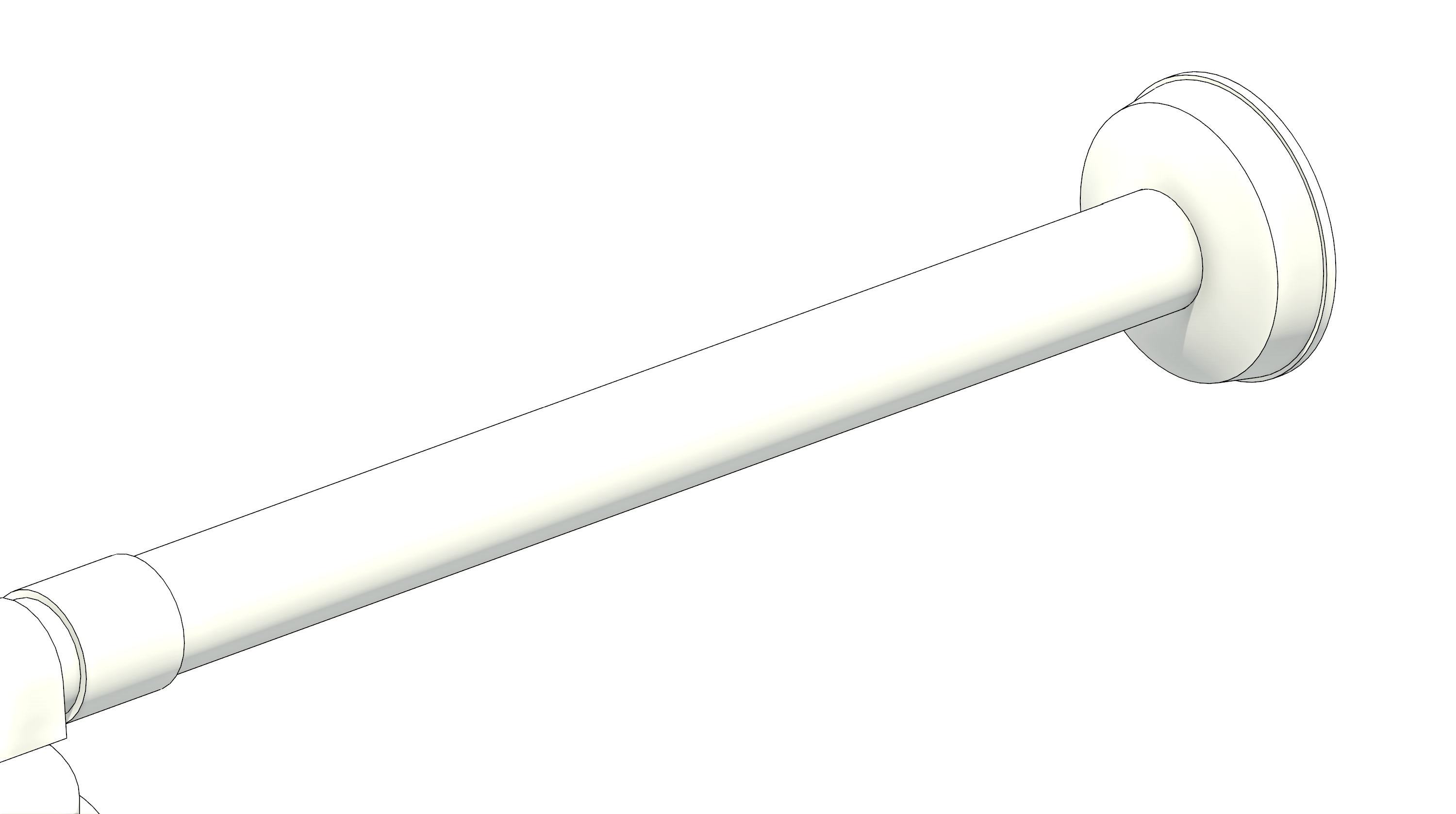 Chuveiro com Braço Reto (CV)