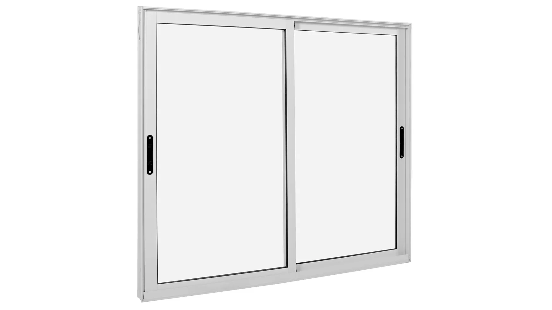 Janela de Correr - 2 Folhas Móveis em Vidro - Linha Class - (Chumbamento)