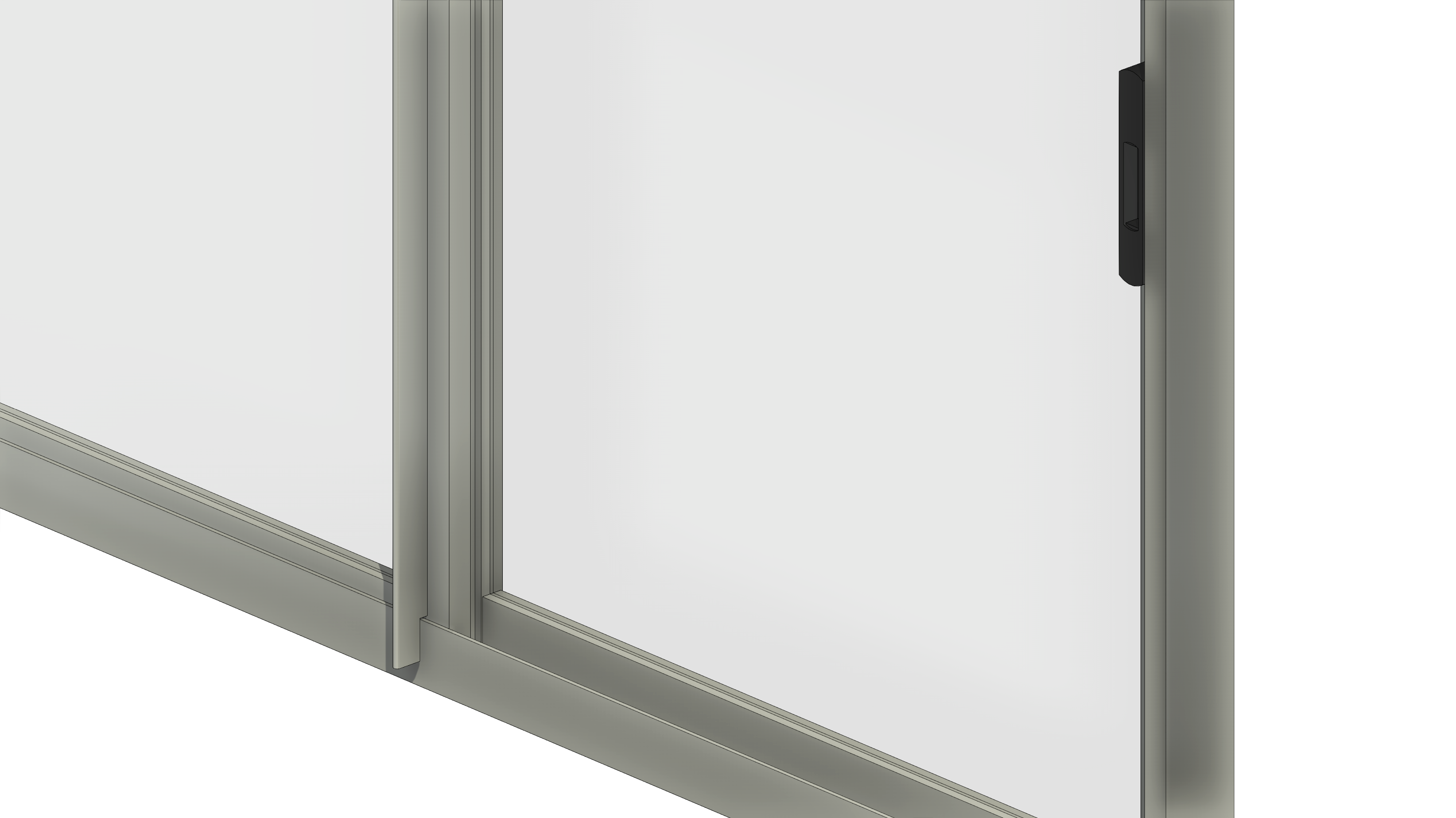 Janela de Correr - 2 Folhas móveis - Linha Class (CM)