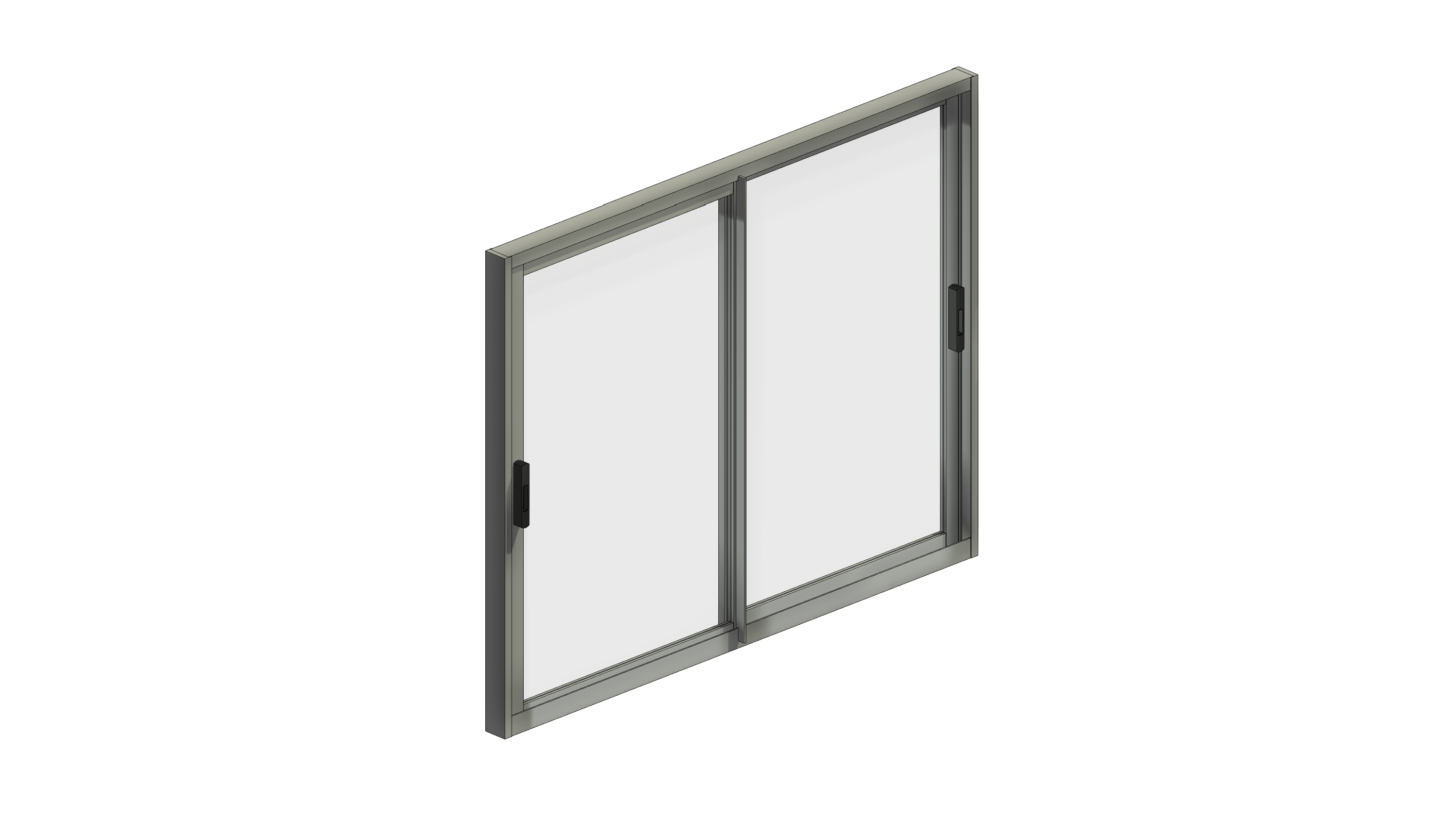 Janela de Correr - 2 Folhas móveis - Linha Class (CM)