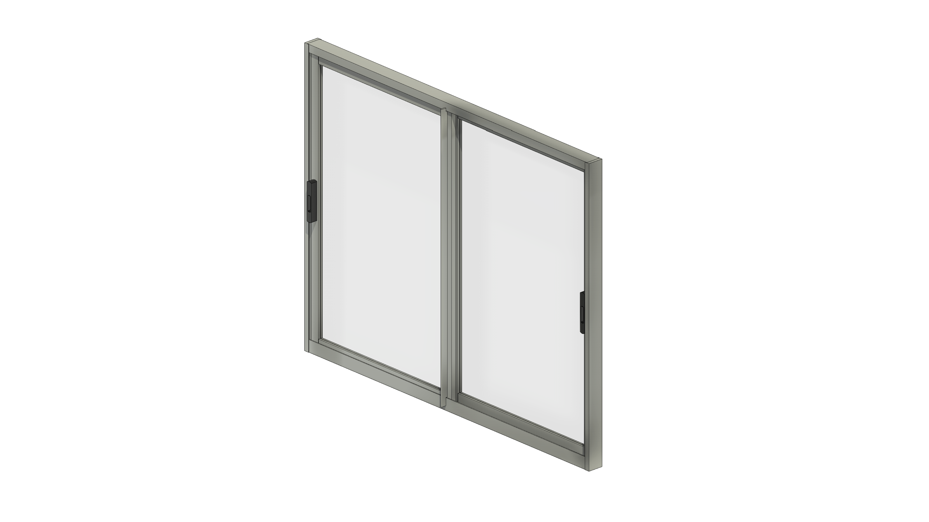 Janela de Correr - 2 Folhas móveis - Linha Class (CM)