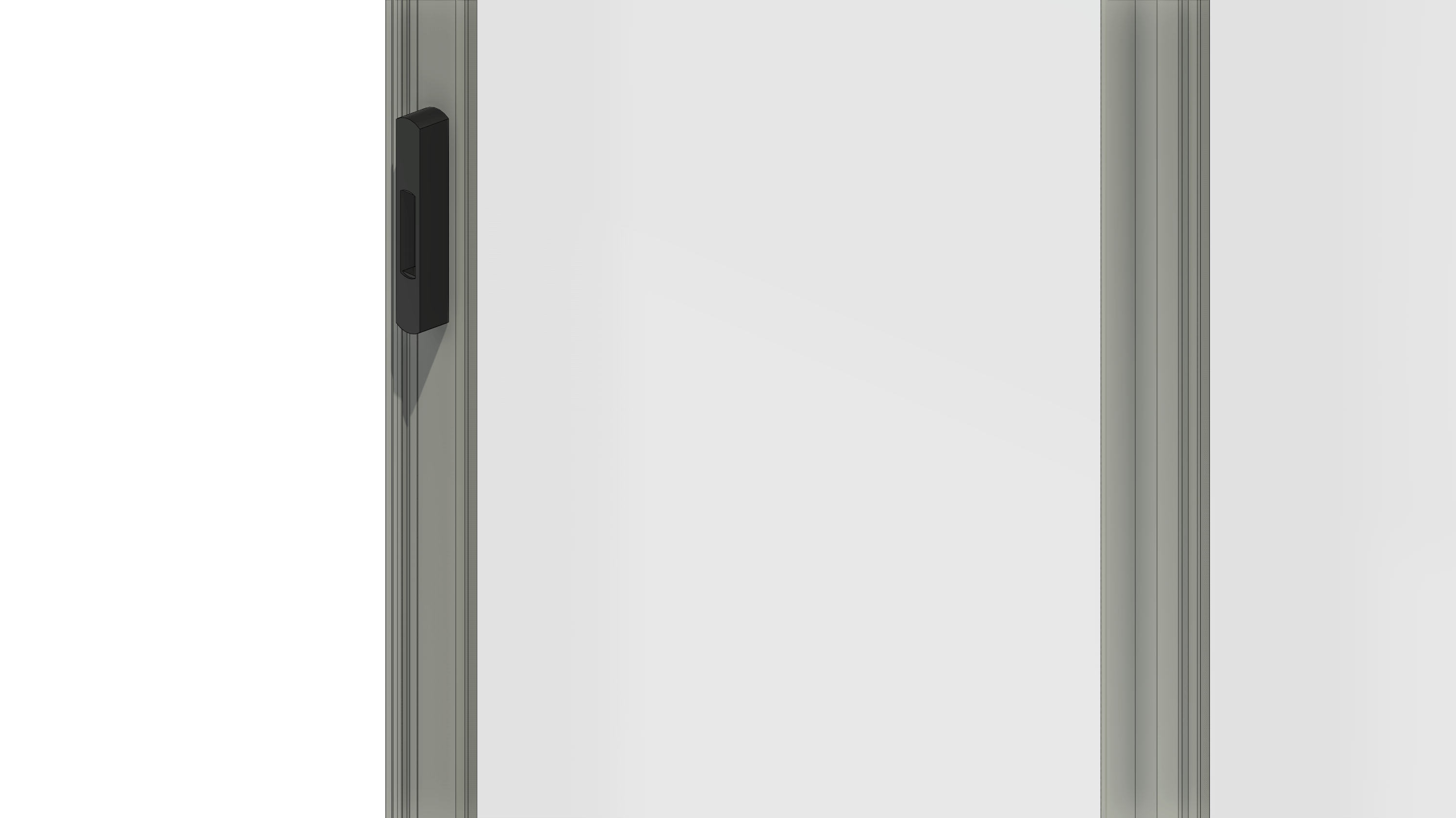 Janela de Correr - 2 Folhas Móveis em Vidro - Linha Class - (Chumbamento)