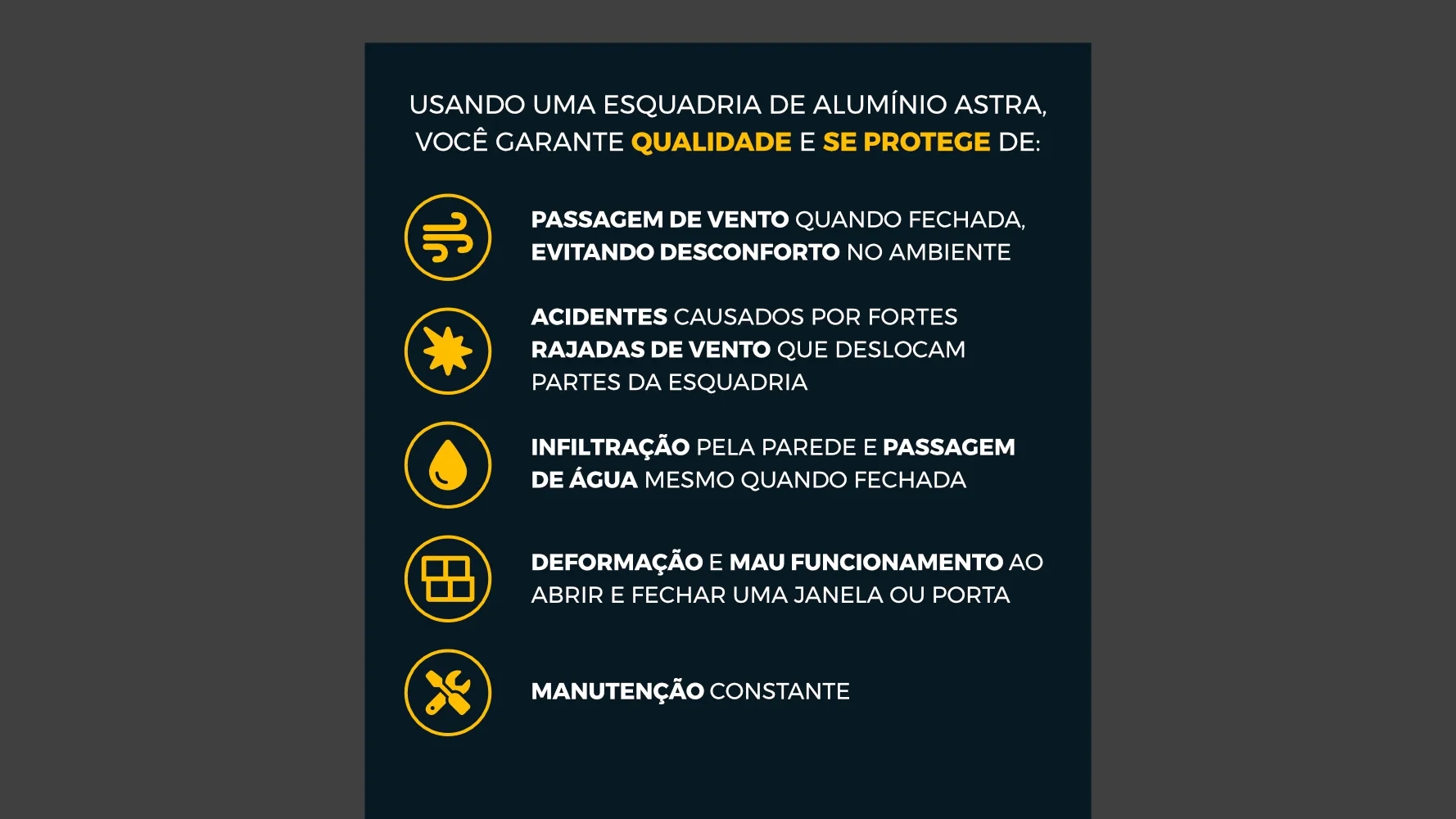 Janela de Correr - 2 Folhas móveis - Linha Class (CM)