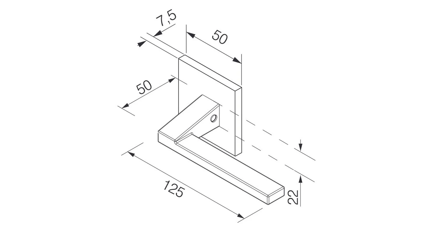 Fechadura Interna Chopin - Linha Premium Residence