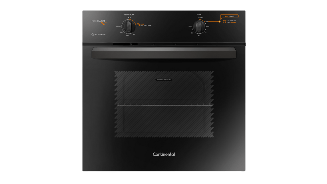 Forno de embutir 73 litros