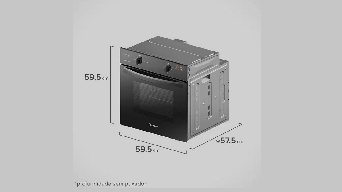 Forno de embutir 73 litros