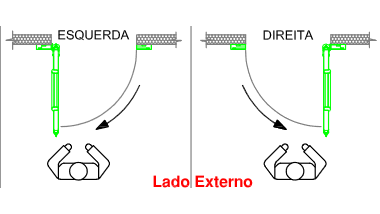 Porta Vai E Vem Folha Simples