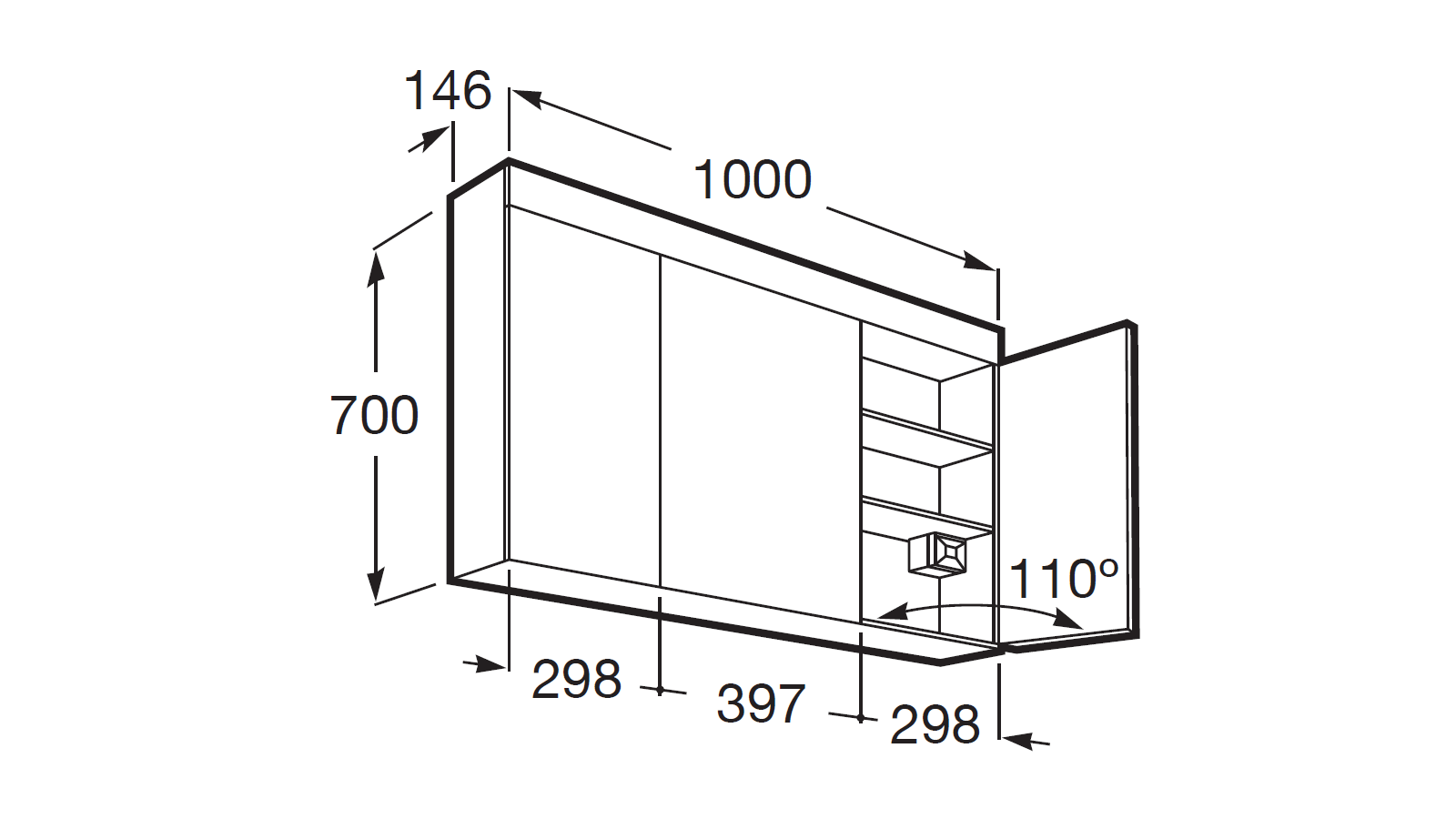 Gabinete Com Espelho