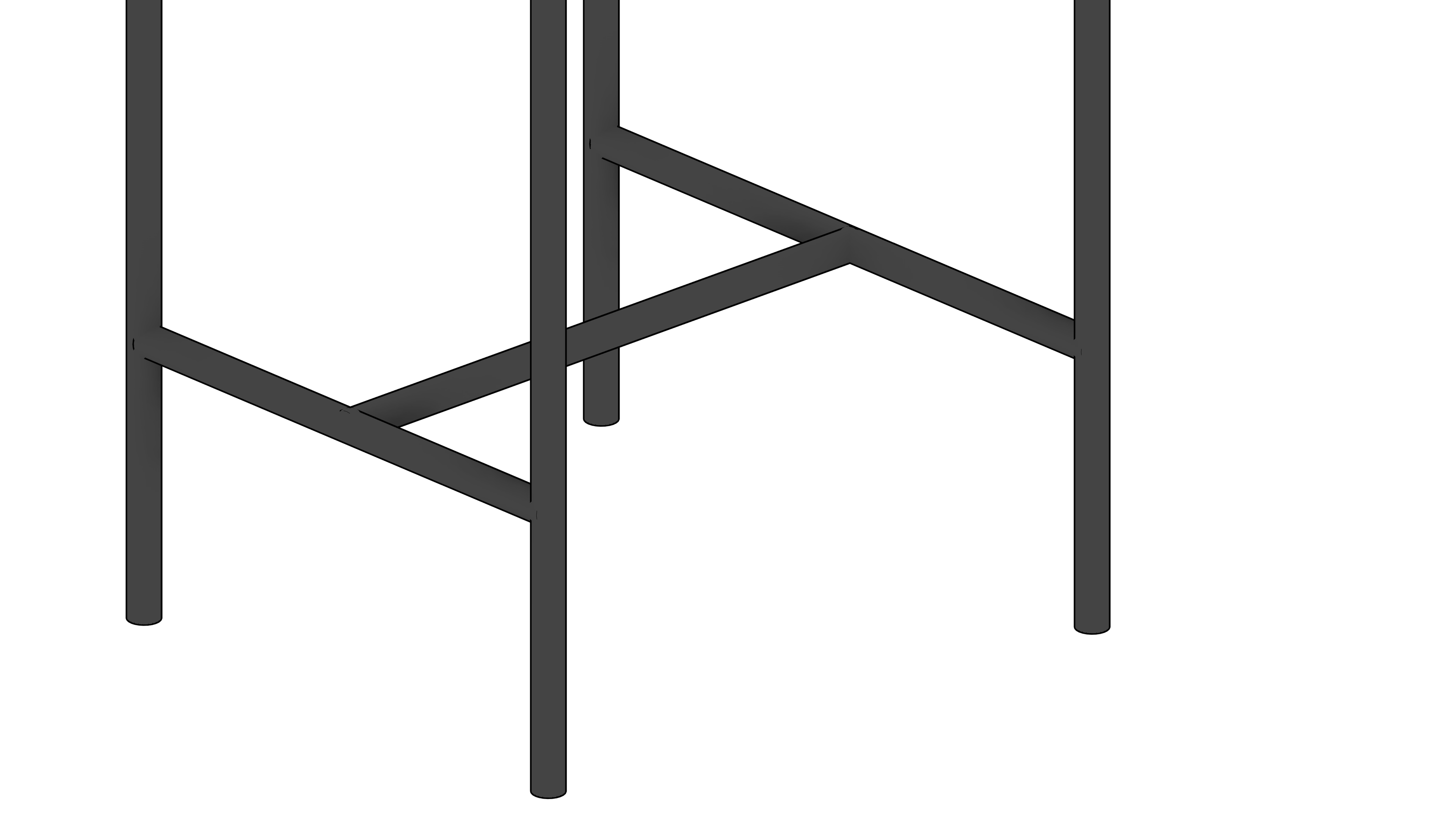 Banqueta Alta Estofada